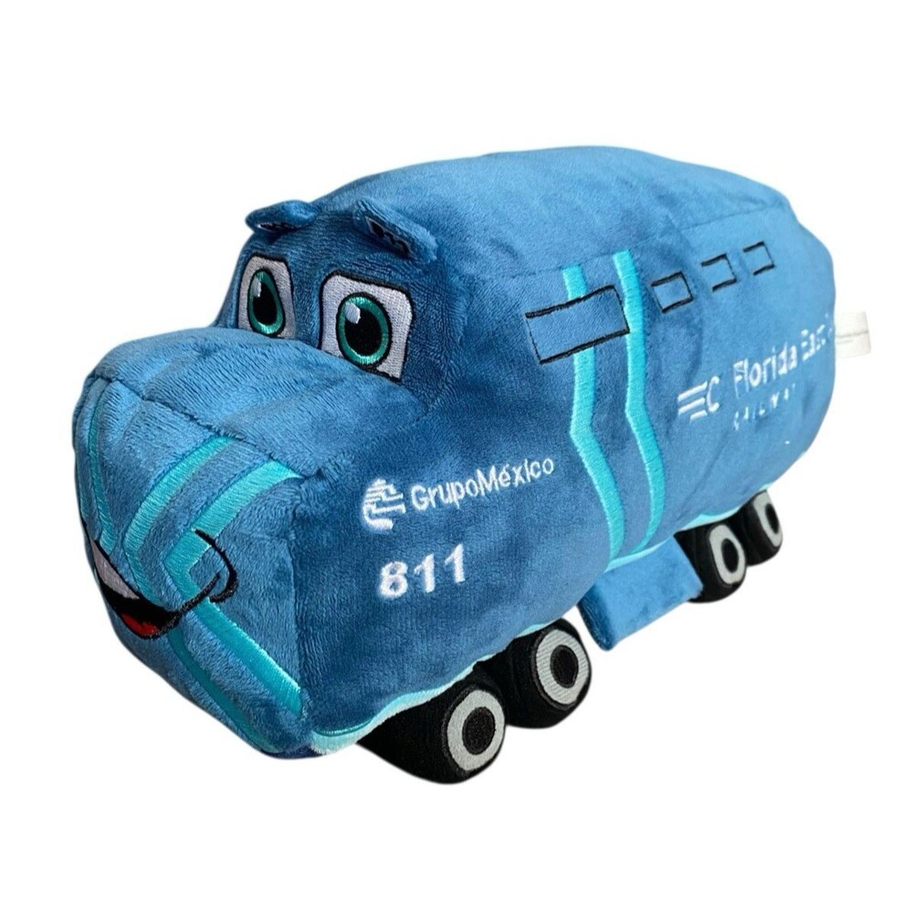Florida East Coast Railway Plush Train Grupo Mexico 12” Pre-Owned